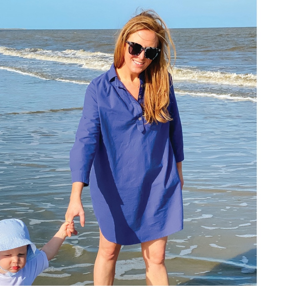 Tuckernuck Navy Polly Women's Dress